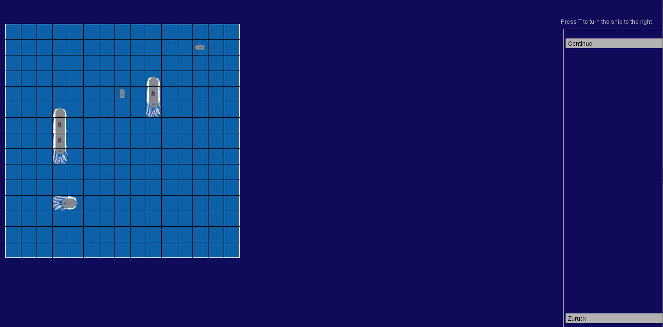 Programmierprojekt: Schiffe versenken Screenshot 2